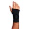 Ergodyne Wrist Support Sleeve, Nylon, Spandex, Elastane, Single Strap, Black, Size XL 680 - alternate 1